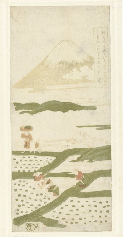 risplanterare av Suzuki Harunobu