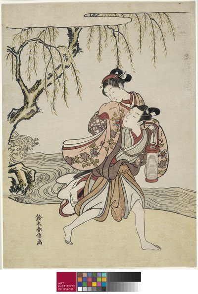 Elopementet av Suzuki Harunobu