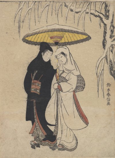 swedish av Suzuki Harunobu