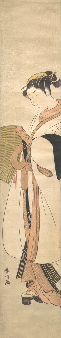 Ung lila, troligen 1770., troligen 1770. av Suzuki Harunobu