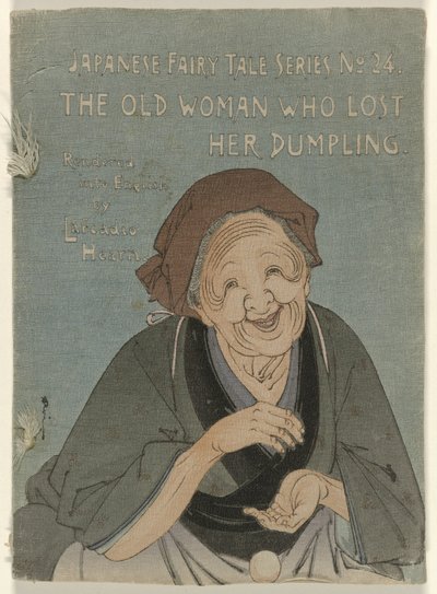 Den gamla kvinnan som tappade sin klimp Den gamla kvinnan som förlorade sin dumpling (titel på objekt) Japanska sagor-serien, nummer 24 Japansk sagoserie nr. 24 (serietitel på objekt) av Suzuki Kason (attributed to)