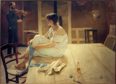 Att stå efter modellen av Sven Richard Bergh