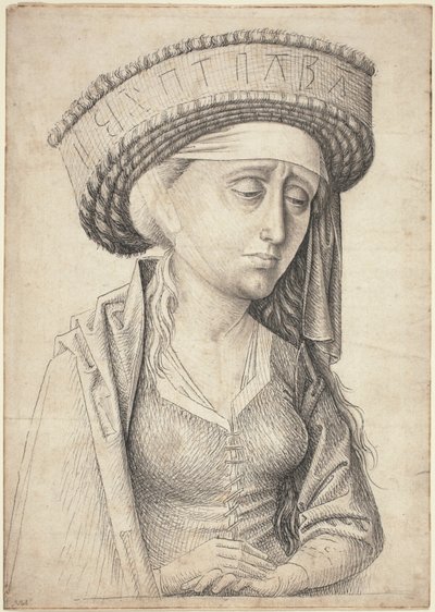 En sibylla av Swabian 15th Century