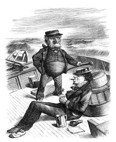 Vindens väg, 1878. av Swain
