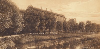 Malmo: Malmohus Slott (b/w photo) av Swedish Photographer