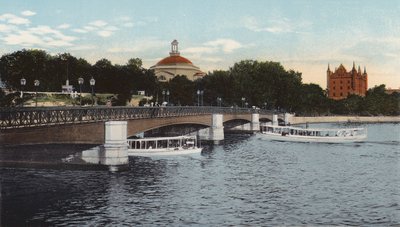 Stockholm: Skeppsholmen (coloured photo) av Swedish Photographer