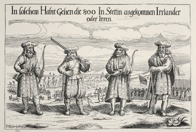 Irländska soldater i tjänst hos Gustavus Adolphus, 1631 av Swedish School