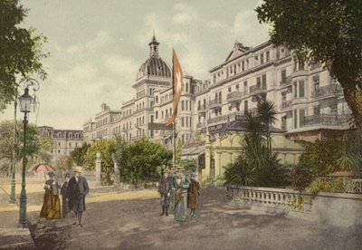 Berner Oberland: Interlaken, Hohenweg (färgad bild) av Swiss Photographer