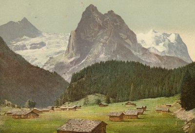 Berner Oberland: Rosenlaui (färgat foto) av Swiss Photographer