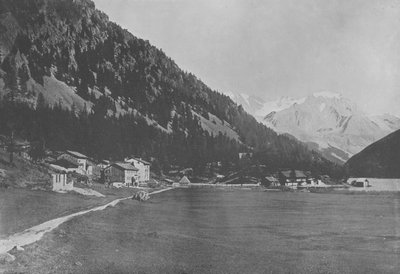 Champey and the Grand-Combin (s/v foto) av Swiss Photographer