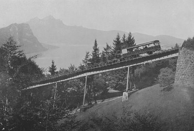 Ligne du Righi, Pont du Schnurtobel (s/v foto) av Swiss Photographer