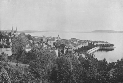 Neuchatel, Vue Generale (s/v foto) av Swiss Photographer