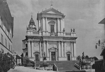Solothurn, Cathedral of St. Ours (s/v foto) av Swiss Photographer