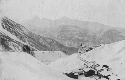 Wiesen före Davos (s/v foto) av Swiss Photographer