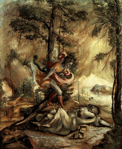 Cephalus och Procris av Swiss School