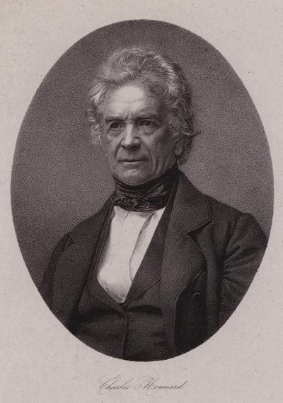 Charles Monnard, schweizisk historiker (gravyr) av Swiss School