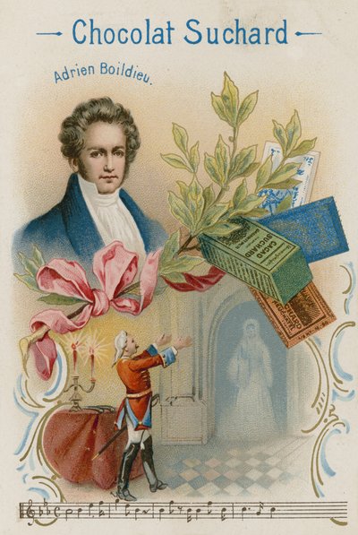 Francois-Adrien Boieldieu, fransk kompositör av Swiss School