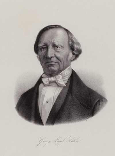 Georg Joseph Sidler, schweizisk politiker (gravyr) av Swiss School