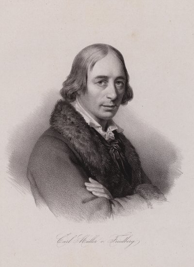 Karl von Muller-Friedberg, schweizisk politiker (gravyr) av Swiss School