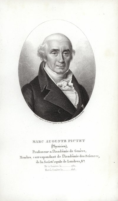 Marc Auguste Pictet av Swiss School