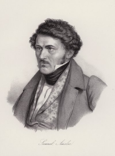 Samuel Amsler, schweizisk gravör (gravyr) av Swiss School