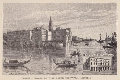 Venedig, Hotel d