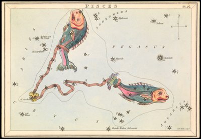 Fiskarna, ca 1825 (kort, papper, vävnad ) av Sydney Hall