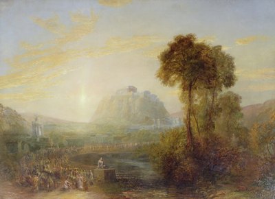 A Dream of Ancient Athens (olja på duk) av Sydney Herbert