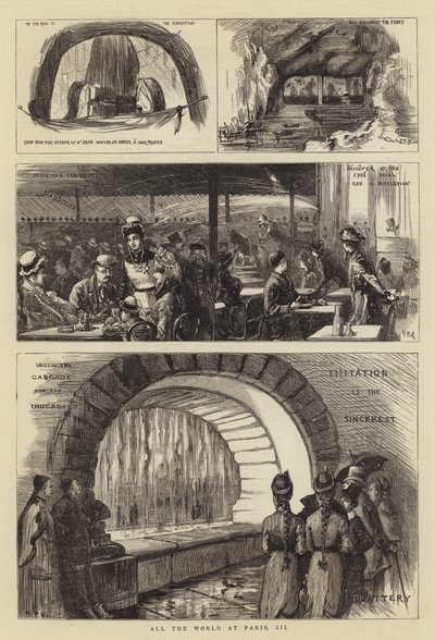Hela världen i Paris, III av Sydney Prior Hall