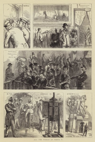 Hela världen i Paris, V av Sydney Prior Hall