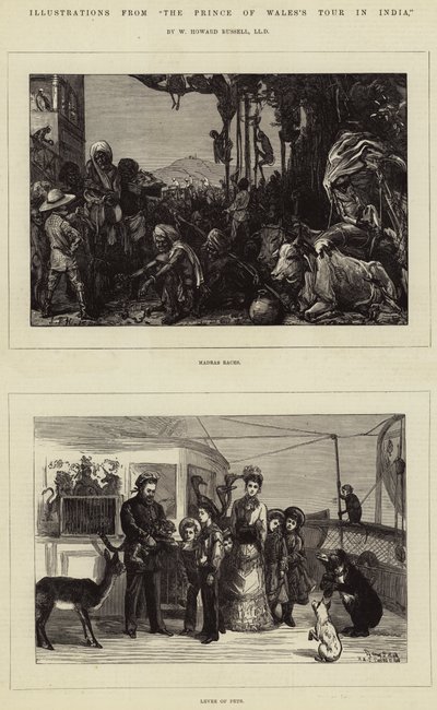 Illustrationer från Prinsen av Wales