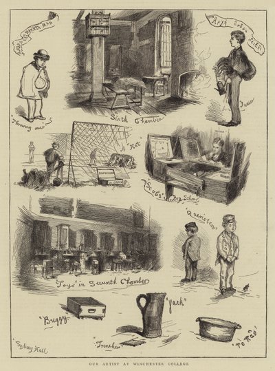 Vår artist på Winchester College av Sydney Prior Hall