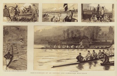 Reminiscenser av en Oxford och Cambridge Boat Race av Sydney Prior Hall