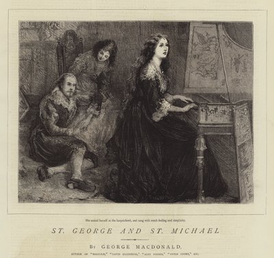 St George och St Michael av Sydney Prior Hall