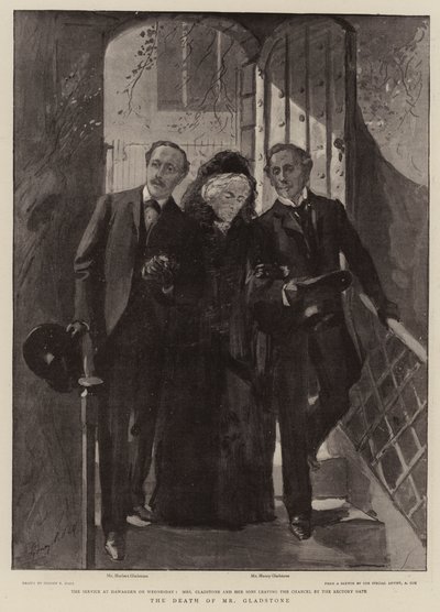 Mr Gladstones död av Sydney Prior Hall