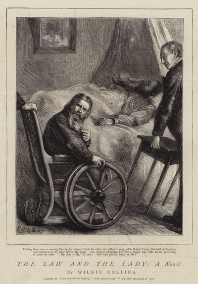 Lagen och damen, en roman av Sydney Prior Hall