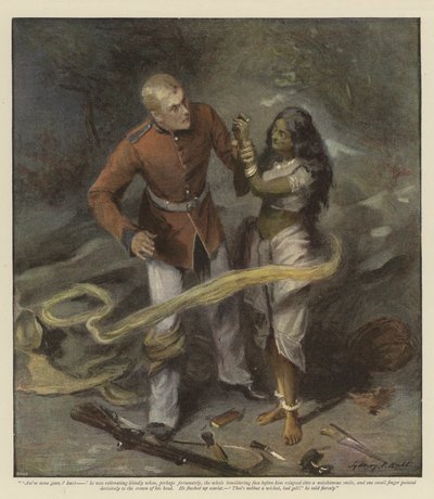 Det mest spikande dåliga skottet i skapelsen (chromolitho) av Sydney Prior Hall