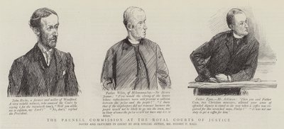 Parnell-kommissionen vid Royal Courts of Justice av Sydney Prior Hall