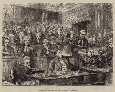 Fallet Tichborne, för och emot av Sydney Prior Hall