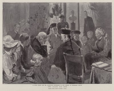 Två Grand Old Men av Sydney Prior Hall