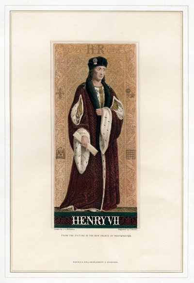Henrik VII, kung av England av T. Brown