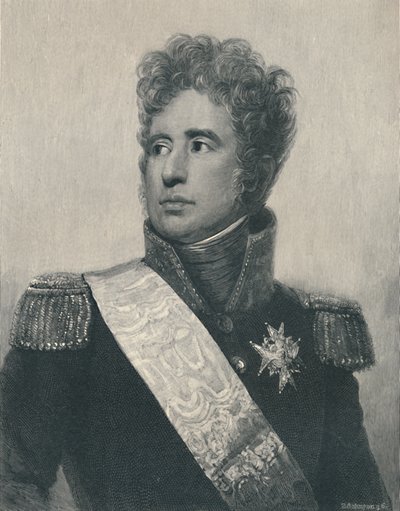 Jacques-Alexandre-Bernard Law, markis av Lauriston, c1810, 1896 av T. Johnson