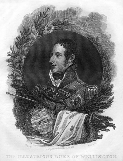 Arthur Wellesley, den 1:e hertigen av Wellington 1769-1852, 1816. av T. Wallis