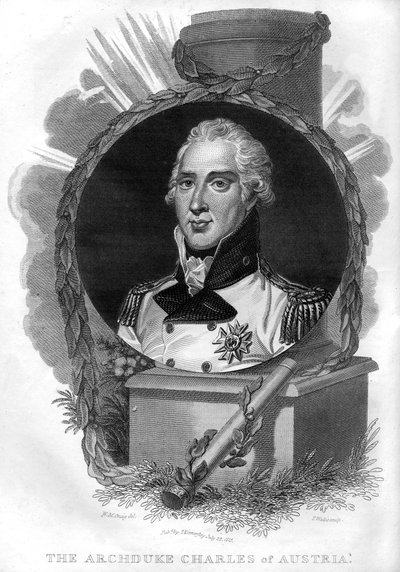 Ärkehertig Karl av Österrike 1771-1847, 1816. av T. Wallis
