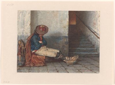 Slapende Pifferaro av Taco Jan Scheltema