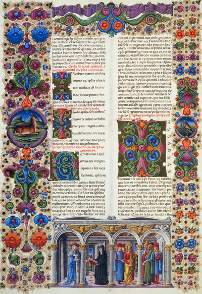 The Letter of James, andra volymen av Bible of Borso d