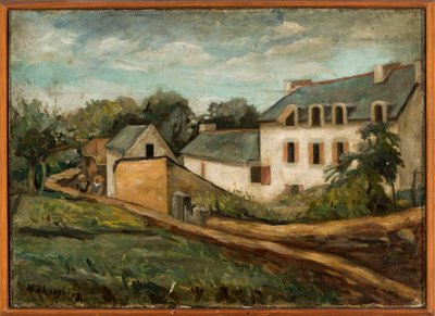 Landskap med Le Pouldu av Tadeusz Makowski