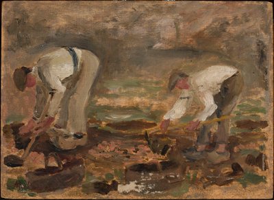 Arbete på fältet av Tadeusz Makowski