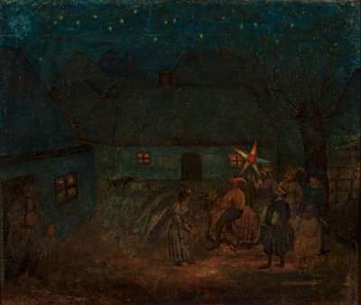 Krakowsk julkrubba av Tadeusz Makowski