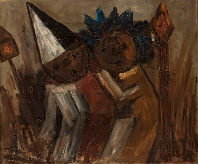 Feta torsdagen (Mardi Gras) av Tadeusz Makowski
